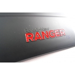 ครีบ จมูกหลอก ดำด้าน อักษร Ranger แดง 2015 ใส่ ฟอร์ด เรนเจอร์ All New Ford Ranger 2012 t6 2015 MC V.5 ส่งฟรี EMS